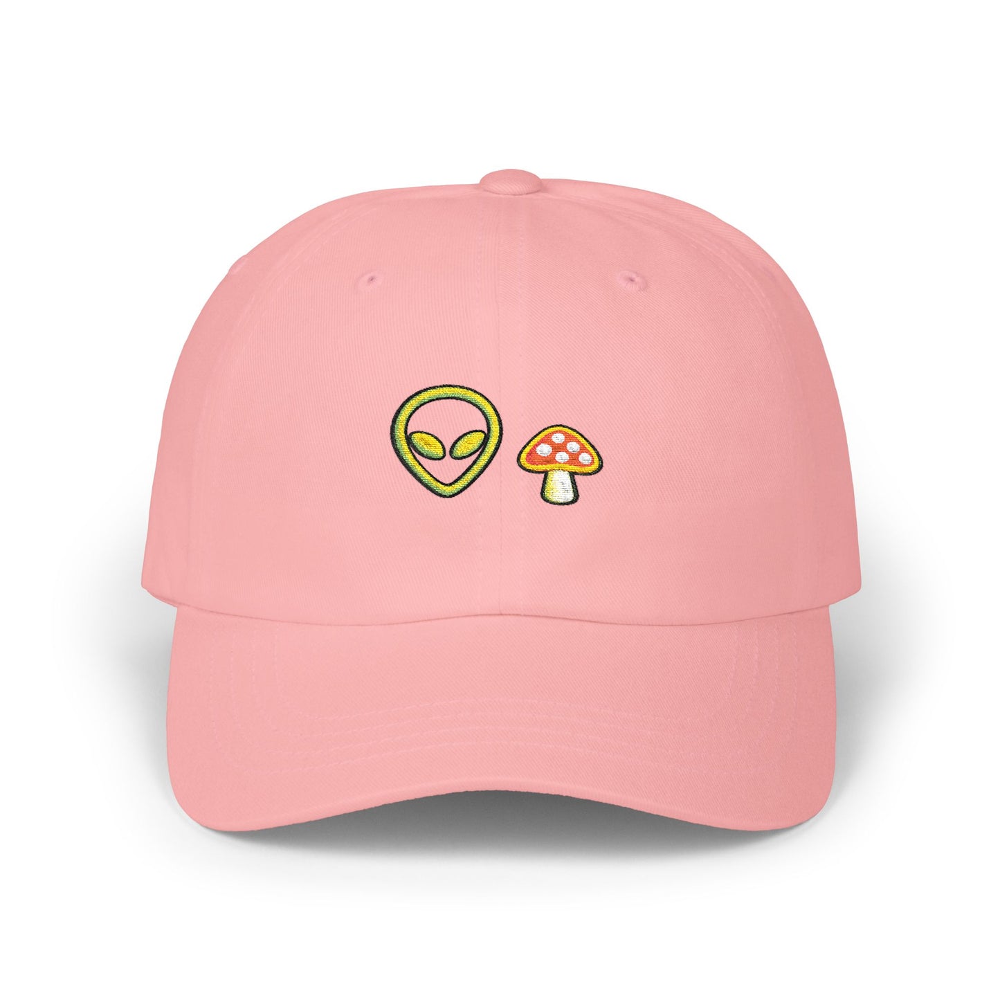 Alien Signal Unisex Dad Hat  – Minimal Streetwear Cap | Gnome Nebula