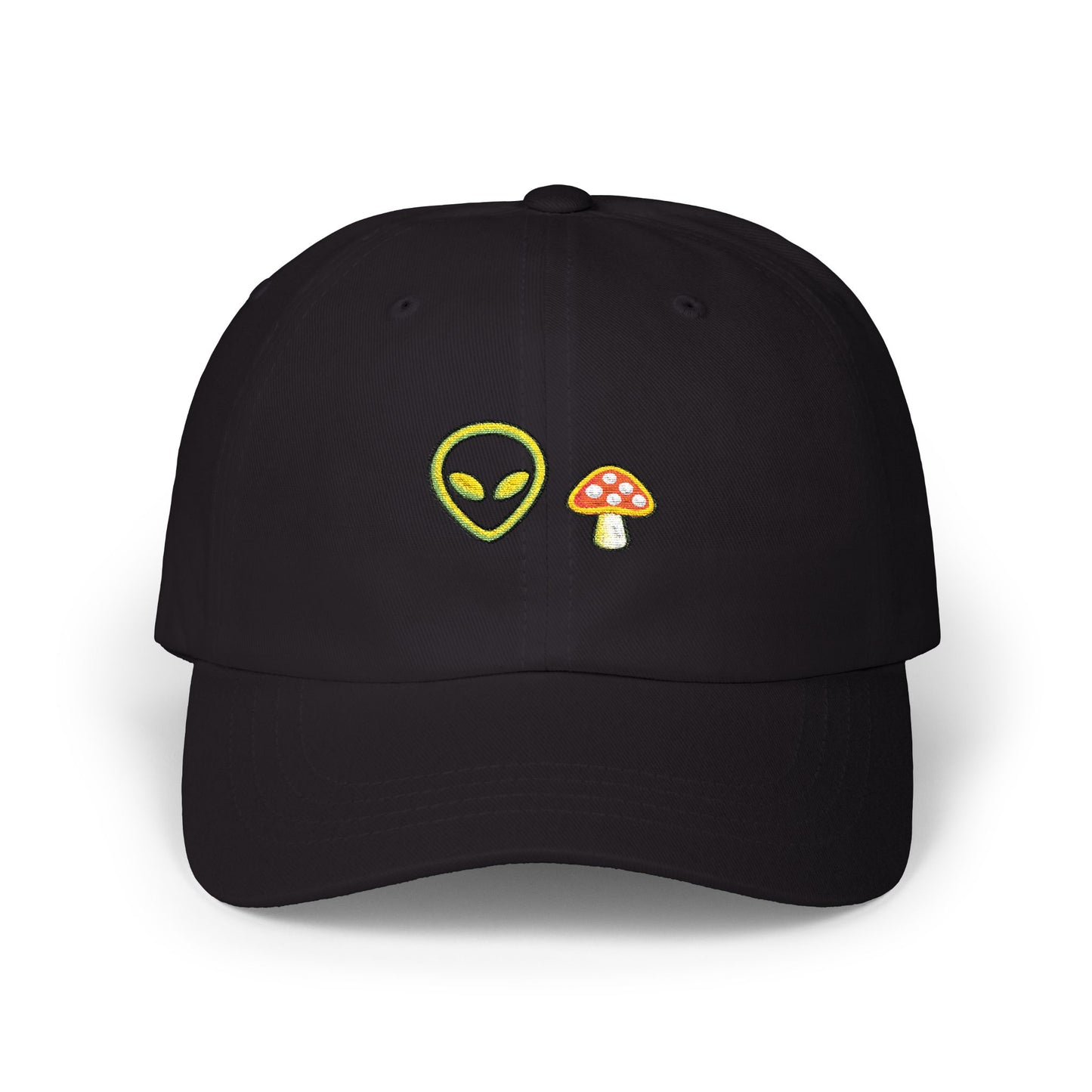 Alien Signal Unisex Dad Hat  – Minimal Streetwear Cap | Gnome Nebula