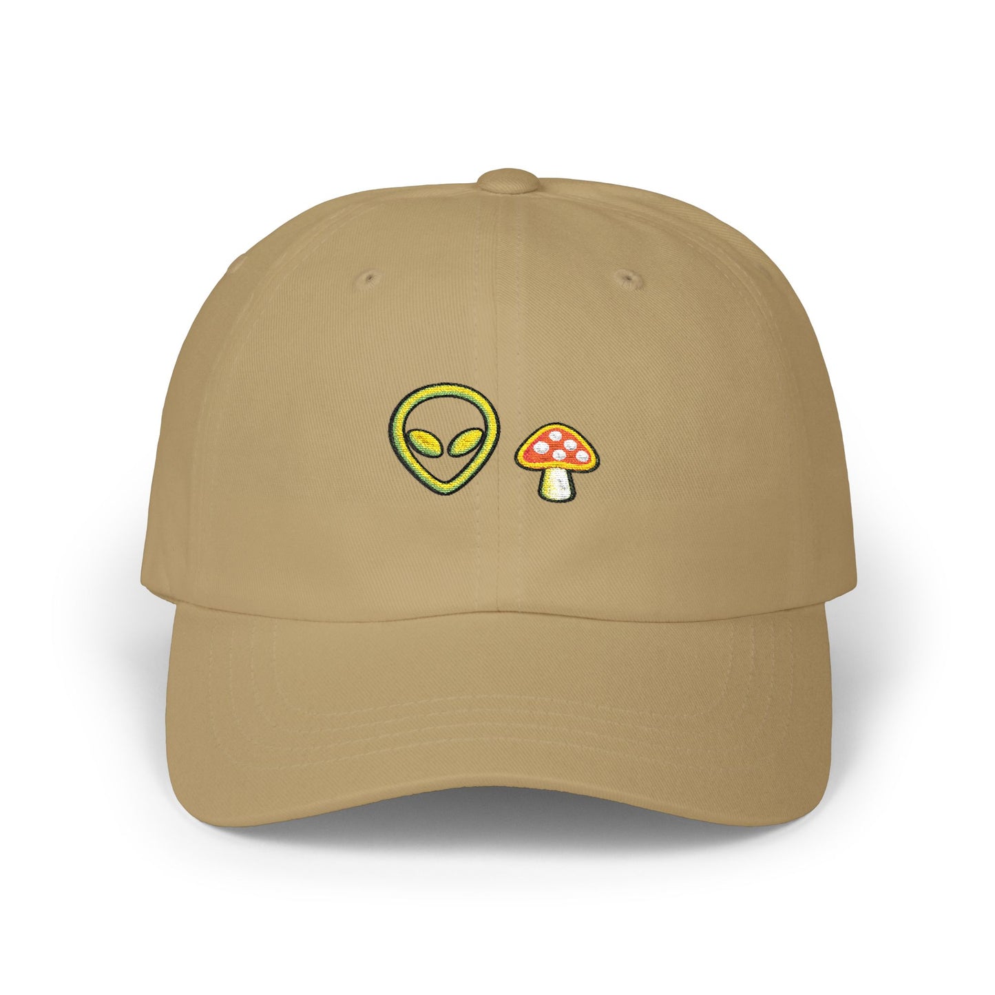 Alien Signal Unisex Dad Hat  – Minimal Streetwear Cap | Gnome Nebula