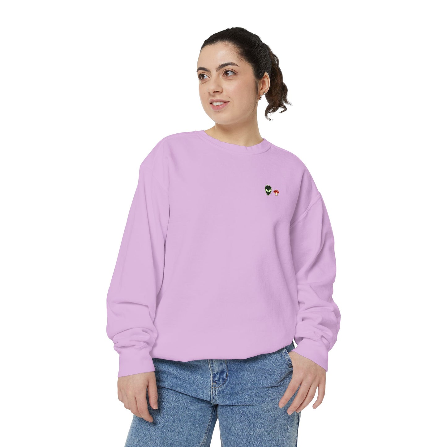 Alien Mushroom Crewneck
