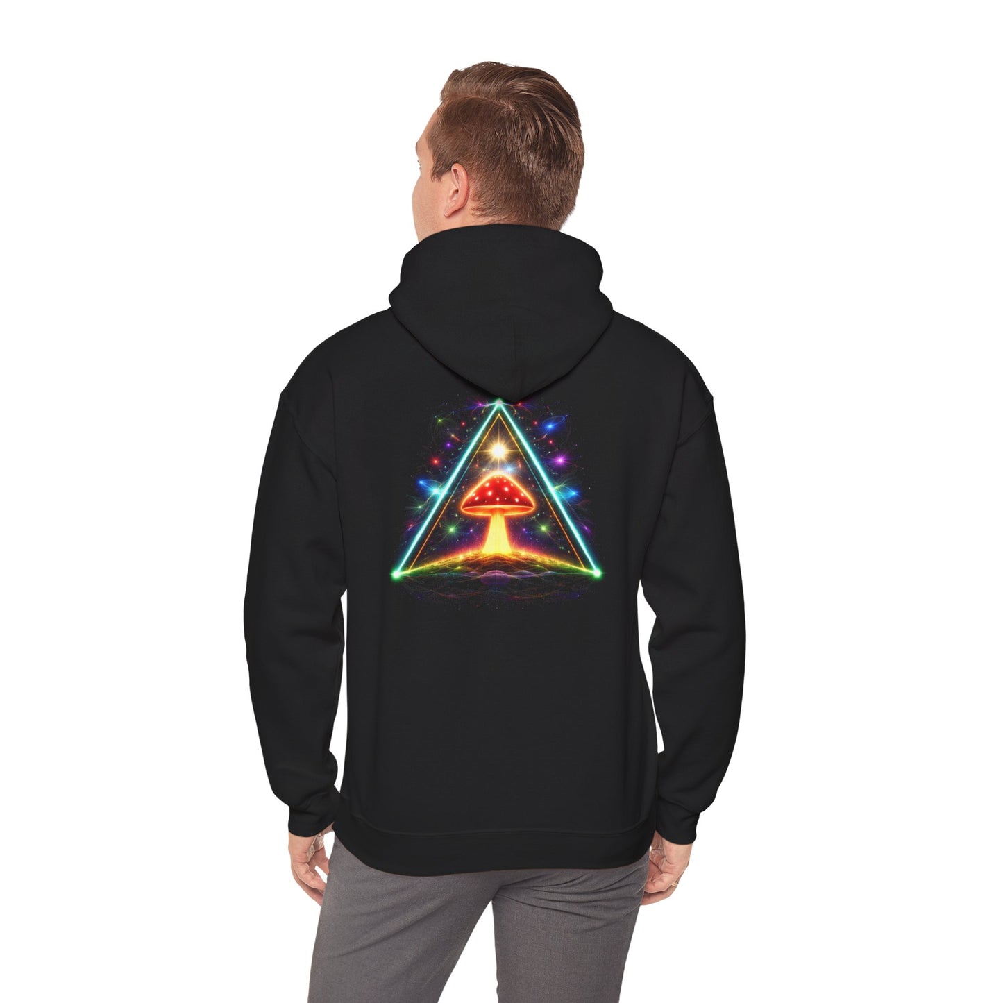 Neon Signal Hoodie – Alien Minimal Streetwear | Gnome Nebula