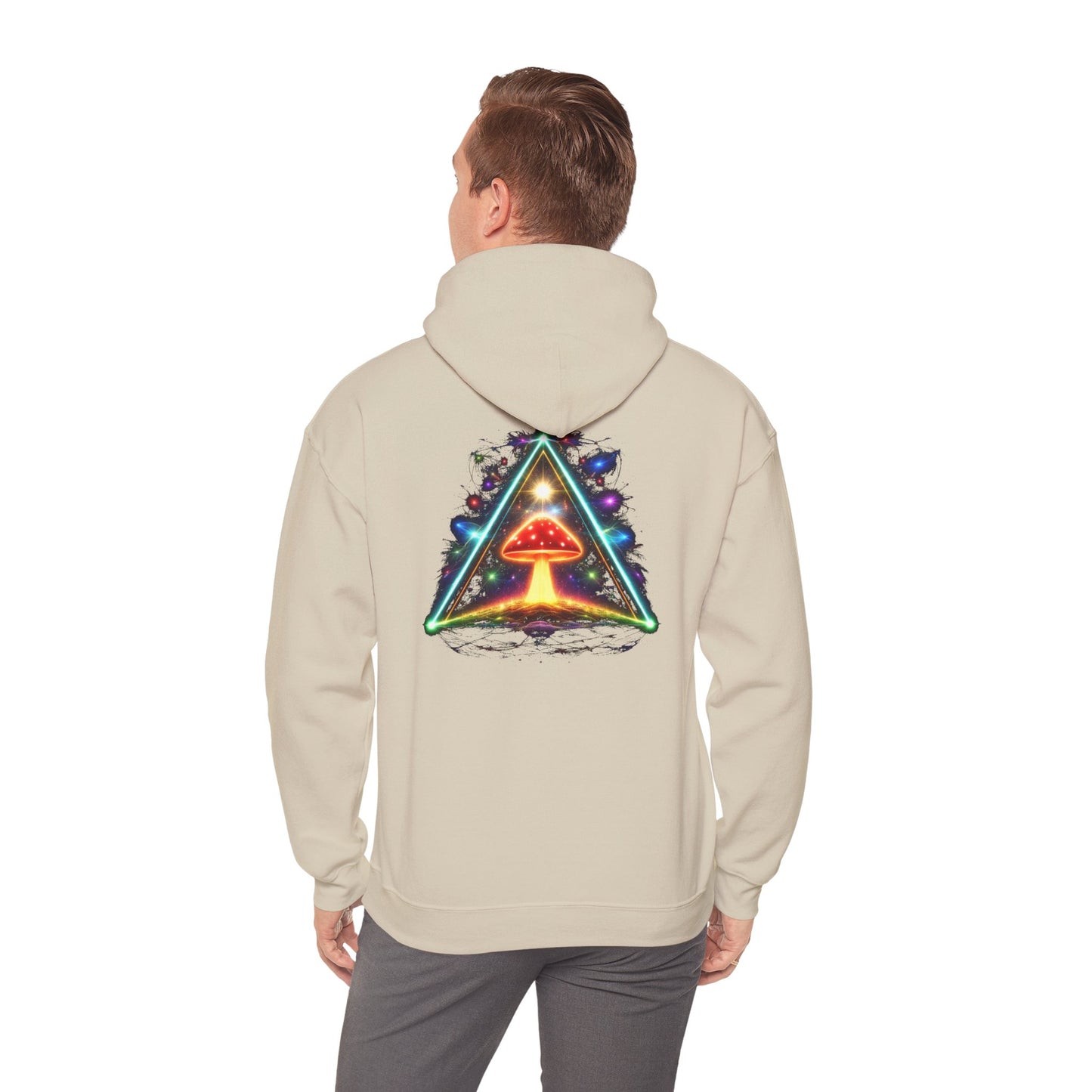 Neon Signal Hoodie – Alien Minimal Streetwear | Gnome Nebula