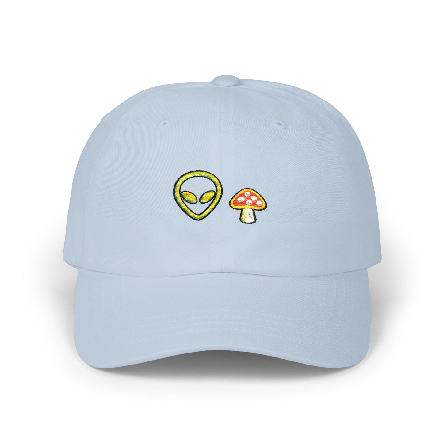 Alien Signal Unisex Dad Hat  – Minimal Streetwear Cap | Gnome Nebula