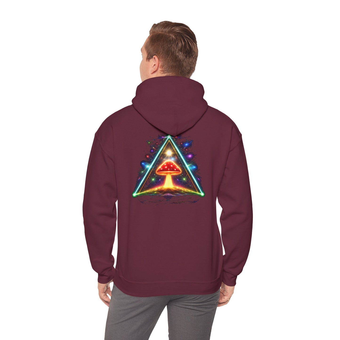 Neon Signal Hoodie – Alien Minimal Streetwear | Gnome Nebula