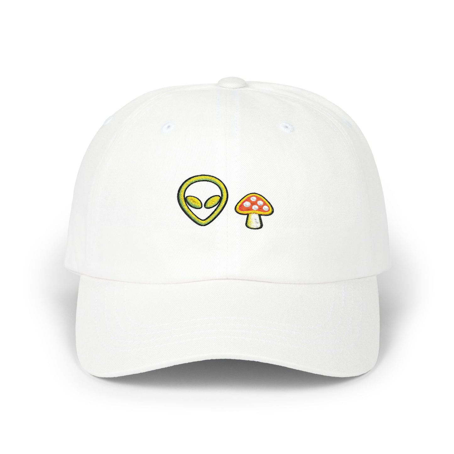 Alien Signal Unisex Dad Hat  – Minimal Streetwear Cap | Gnome Nebula