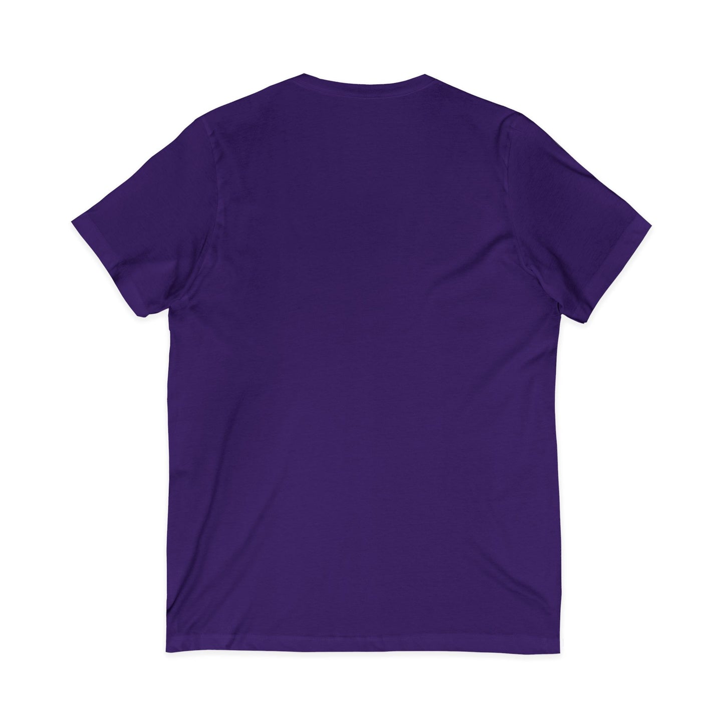 Alien Mushroom V-Neck Tee — Minimal UFO & Mushroom Graphic, Soft Unisex Fit