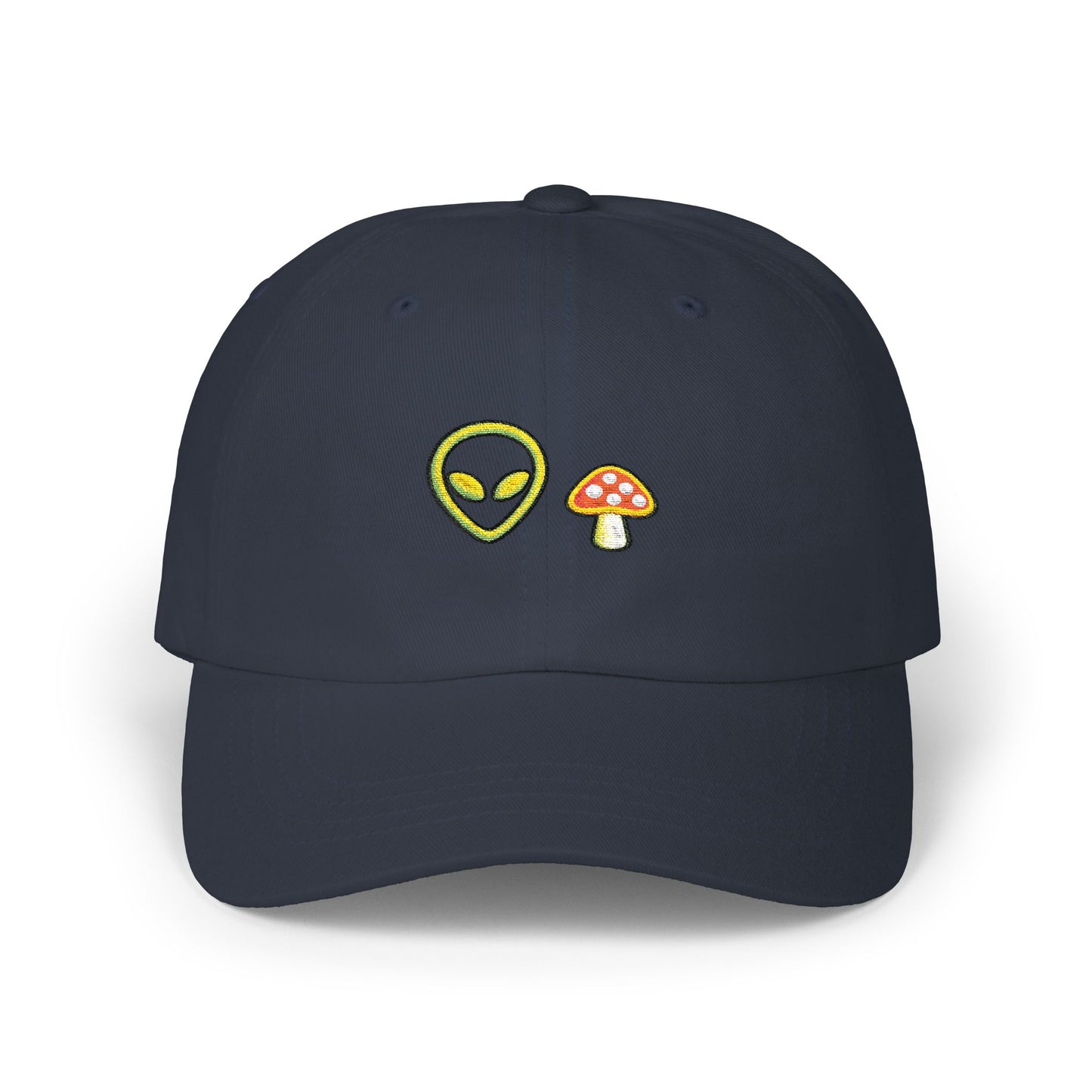 Alien Signal Unisex Dad Hat  – Minimal Streetwear Cap | Gnome Nebula