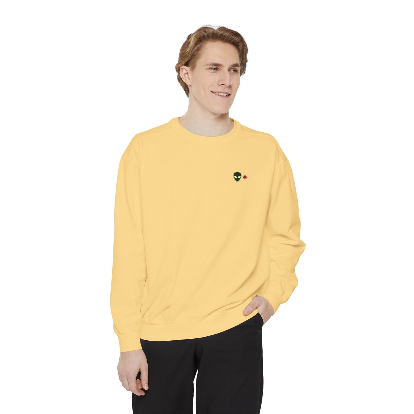 Alien Mushroom Crewneck