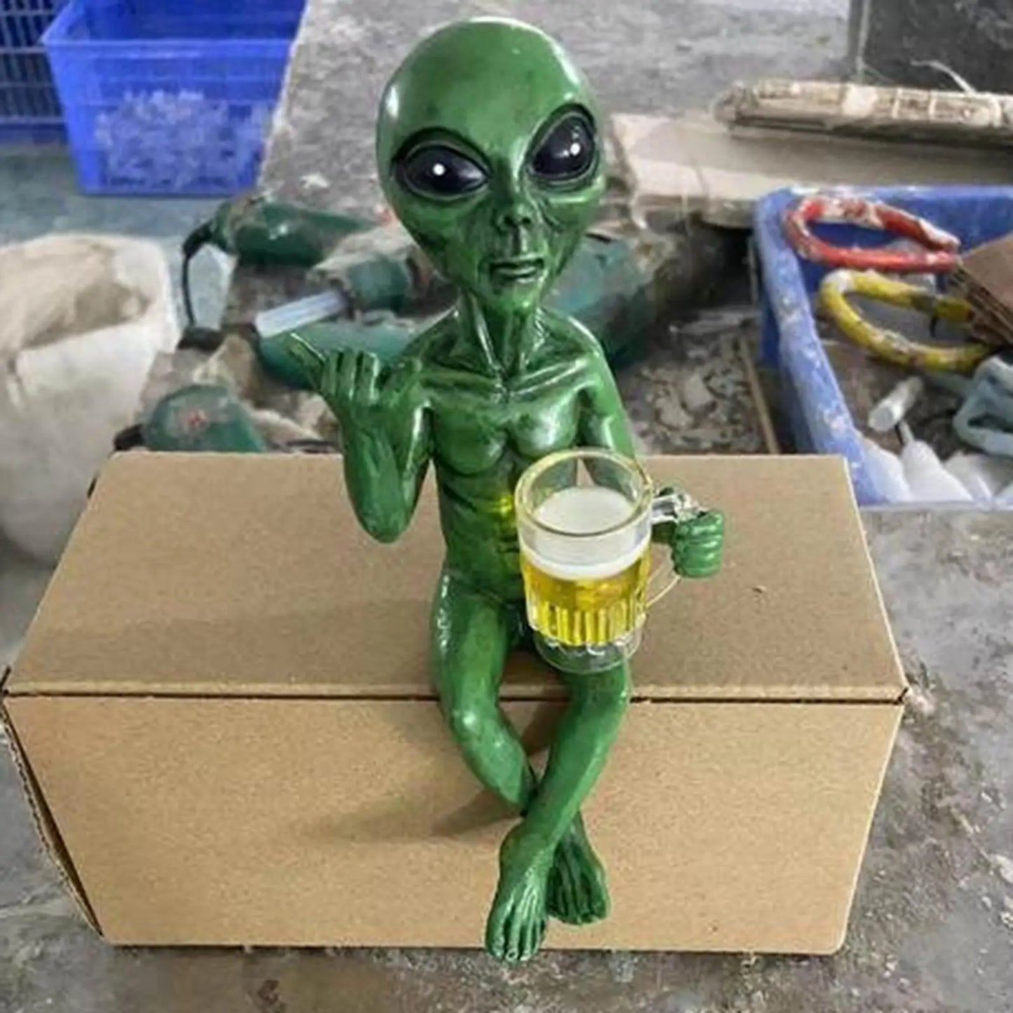 Watcher of the Garden — Alien Figurine